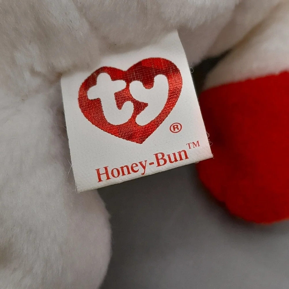 TY Beanie Baby Honey-Bun Dog Plush 7.5
